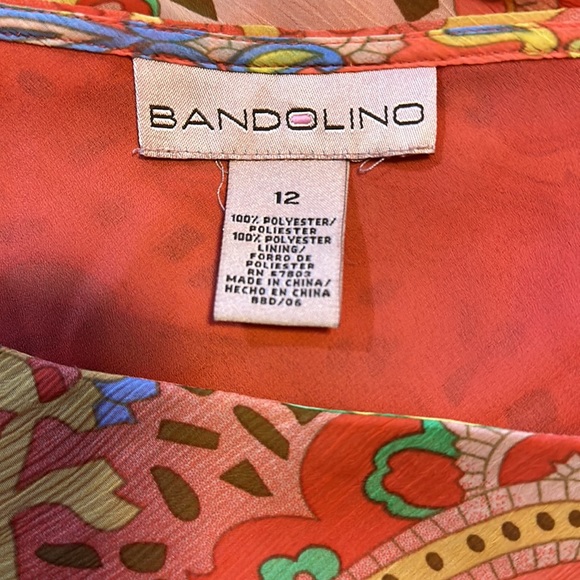 Bandolino Paisley Flowy Skirt - Picture 4 of 6